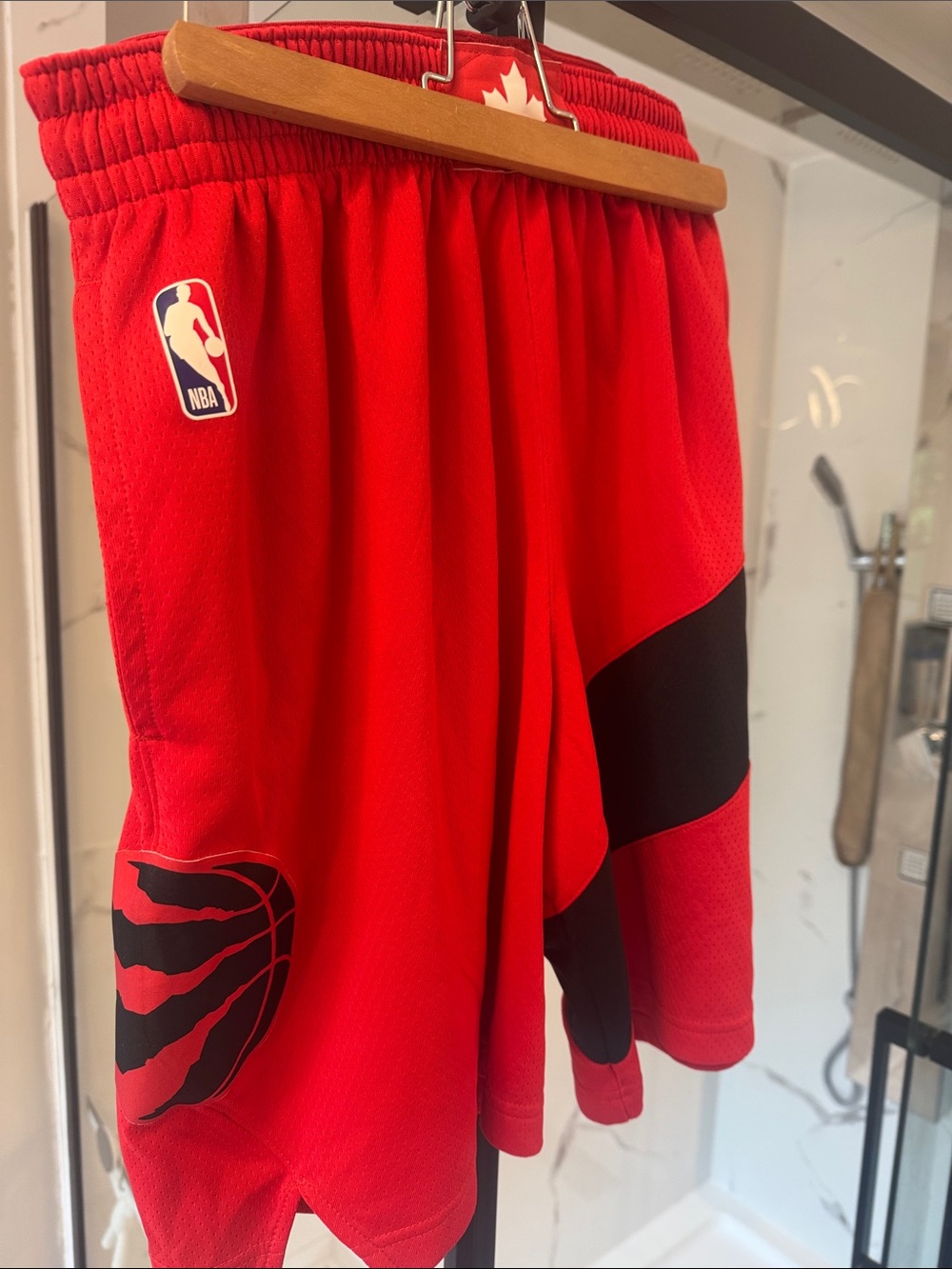 Nike Toronto Raptors Red Swingman Shorts